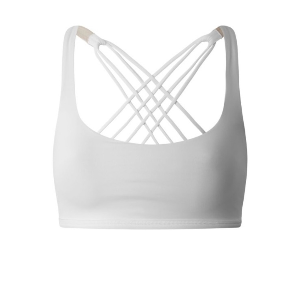 Lululemon Free To Be Bra (Wild) - White - Size 8